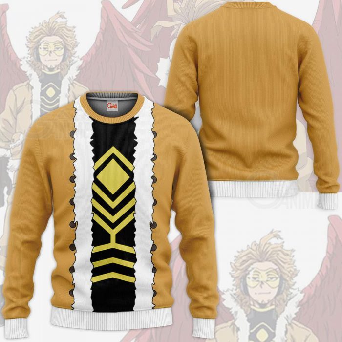 1026 Costumes Keigo Takami Hawks My hero Academia VA 3 MK sweatshirt F 2BB - My Hero Academia Store