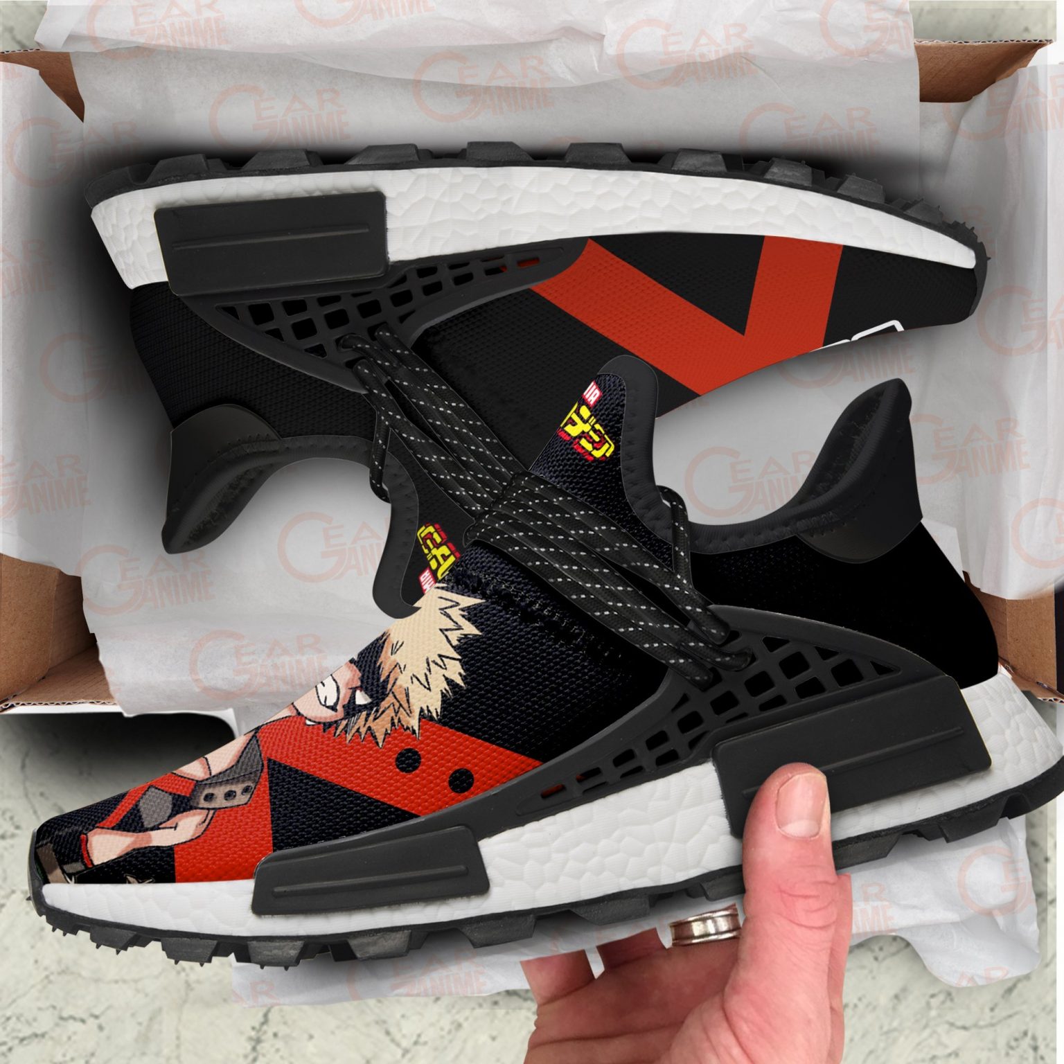 custom bakugou shoes
