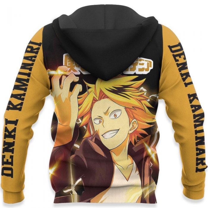 1201 AOP My Hero Academia Characters VA Denki Kaminari 7 HD Back - My Hero Academia Store