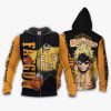 1201 AOP My Hero Academia Characters VA Fatgum 1 Zip hoodie font and back n - My Hero Academia Store