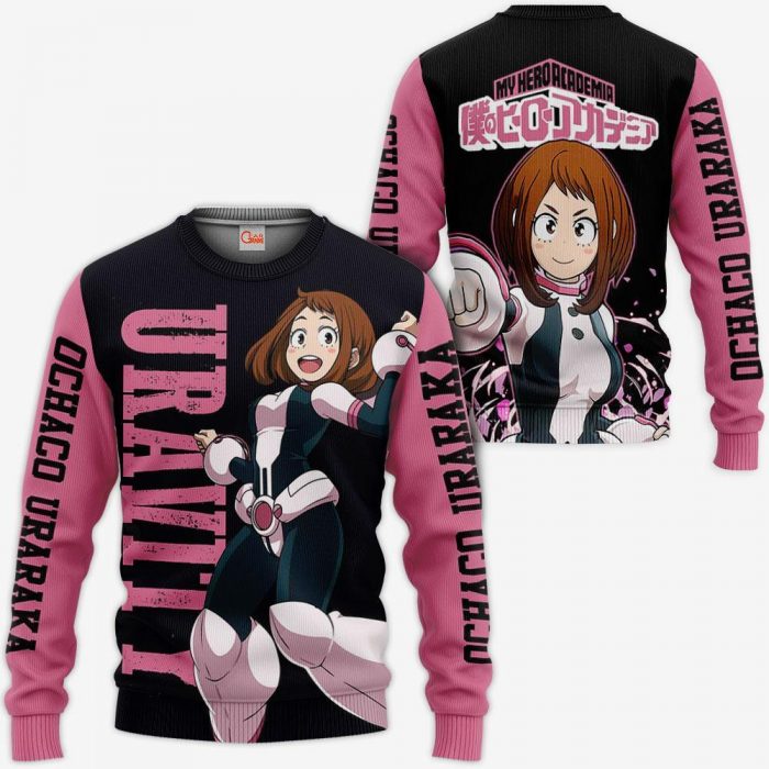 1201 AOP My Hero Academia Characters VA Ochako Uraraka 3 MK sweatshirt F 2BB - My Hero Academia Store