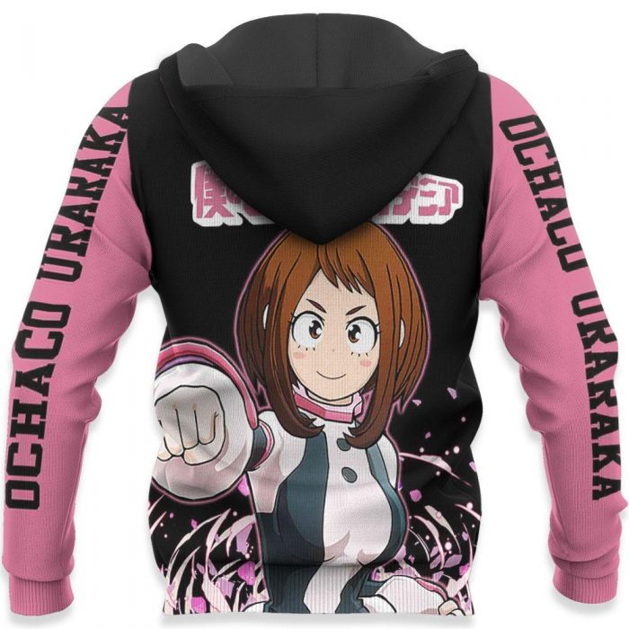 1201 AOP My Hero Academia Characters VA Ochako Uraraka 7 HD Back - My Hero Academia Store