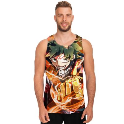 179c8a499031a0ea1910550a483fde01 tankTop male front - My Hero Academia Store