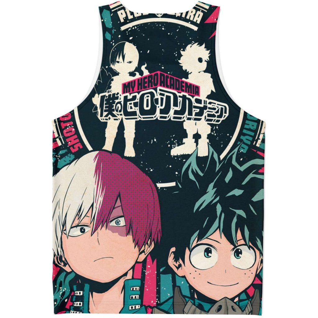 My Hero Academia Midoriya Izuku VS Todoroki Shouto Tank Top - My Hero ...