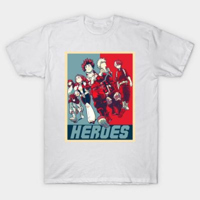 HeroesMyHeroAcademiaT Shirt 1 - My Hero Academia Store