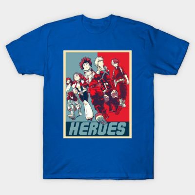 HeroesMyHeroAcademiaT Shirt 2 - My Hero Academia Store