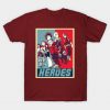 HeroesMyHeroAcademiaT Shirt 4 - My Hero Academia Store