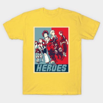 HeroesMyHeroAcademiaT Shirt 5 - My Hero Academia Store