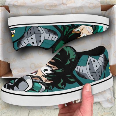 Izuku Midoriya my hero academy slip on gearanime 3 - My Hero Academia Store