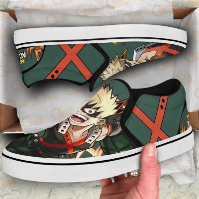 Katsuki Bakugou my hero academy slip on gearanime 2 - My Hero Academia Store