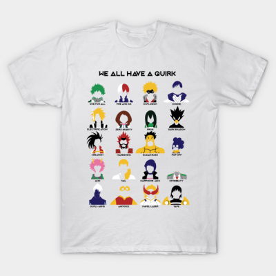 MyHeroAcademiaWeallhaveaquirkT Shirt 1 - My Hero Academia Store