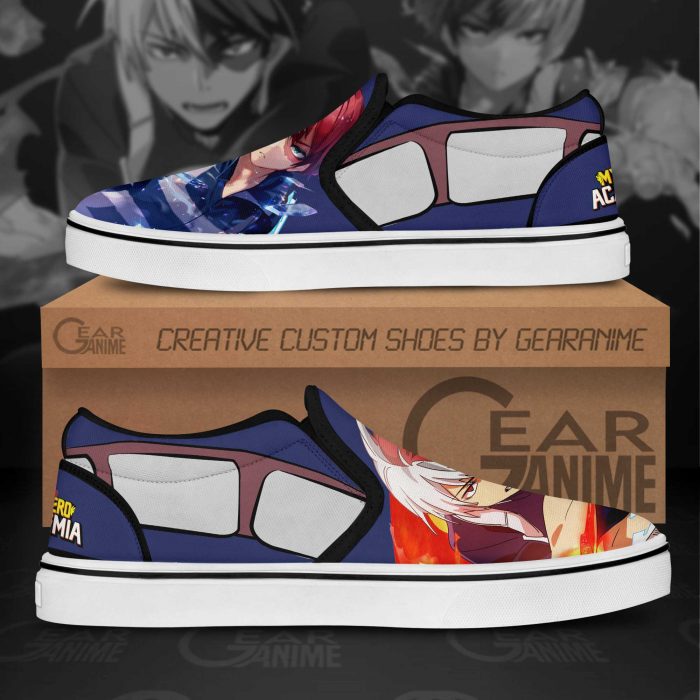 Shoto Todoroki my hero academy slip on gearanime 1 - My Hero Academia Store