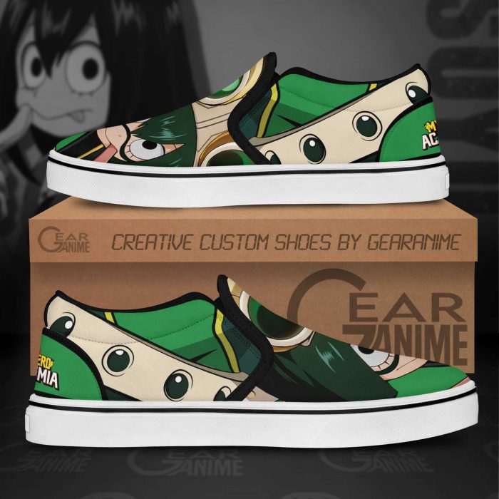 Tsuyu Asui my hero academy slip on gearanime 1 - My Hero Academia Store