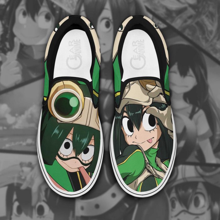 Tsuyu Asui my hero academy slip on gearanime 3 - My Hero Academia Store