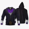 VA28122001 AOP GearAnime gentle criminal and la brava MHA Uniform Gentle Criminal 1 Zip hoodie font and back n - My Hero Academia Store