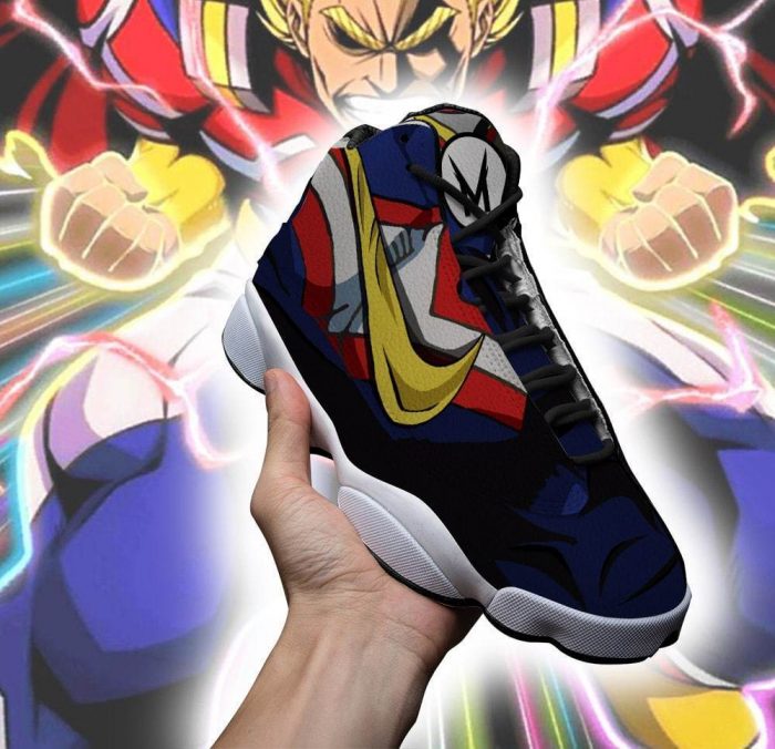 all might jordan 13 shoes my hero academia anime sneakers gearanime 4 - My Hero Academia Store