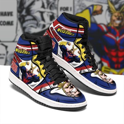 all might jordan sneakers my hero academia anime shoes mn05 gearanime 2 - My Hero Academia Store