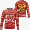all might plus ultra ugly christmas sweater my hero academia anime xmas gift gearanime - My Hero Academia Store