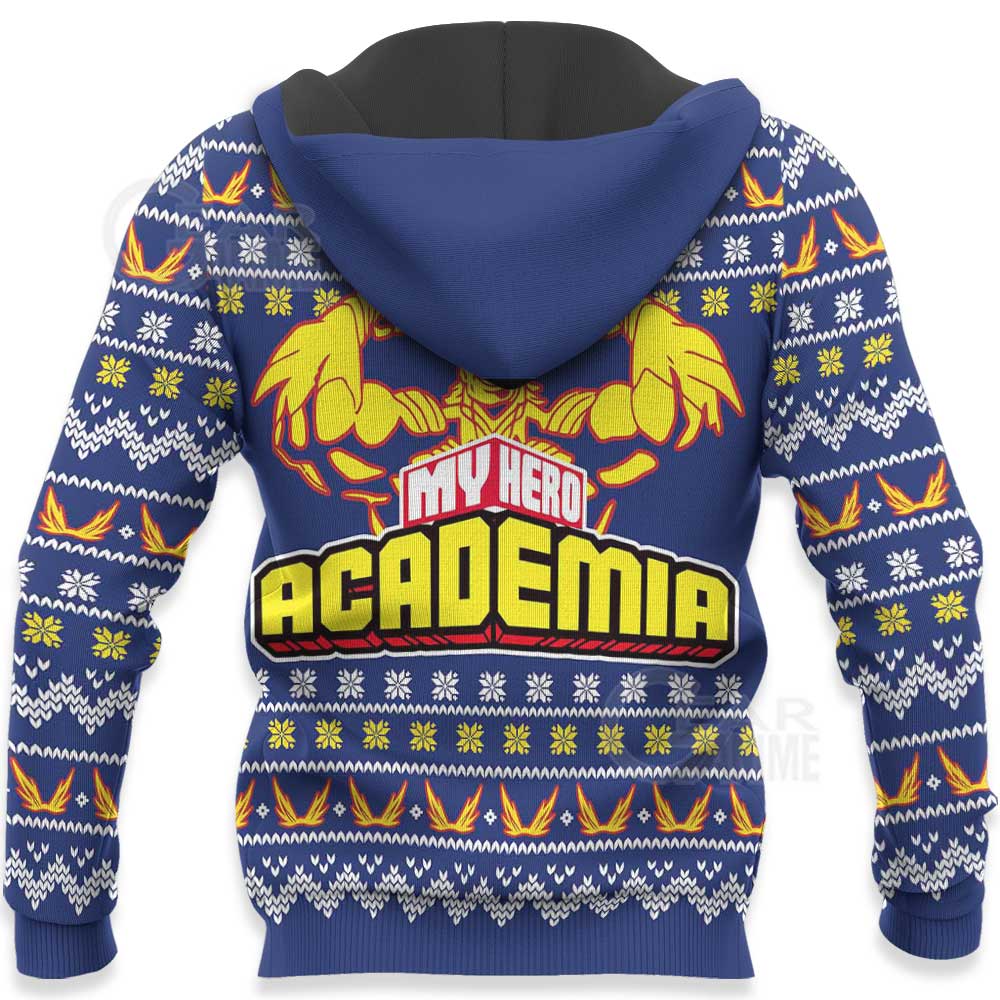 my hero academia christmas jumper
