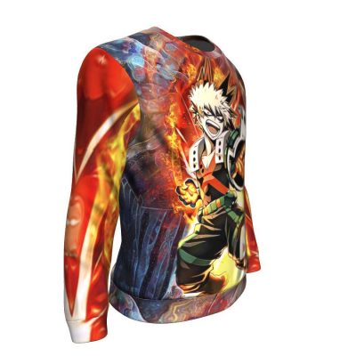 blazing bakugo sweatshirt 775209 - My Hero Academia Store