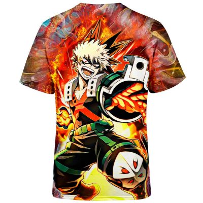 blazing bakugo t shirt 624672 - My Hero Academia Store