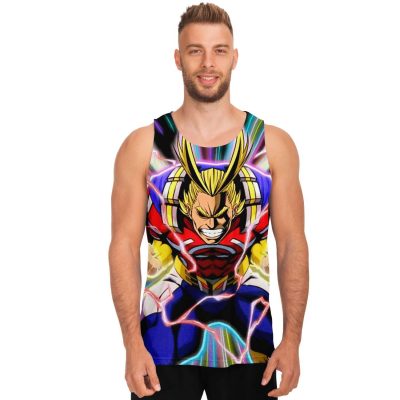 d1418407ad55394545fe88d8b30cf3be tankTop male front - My Hero Academia Store