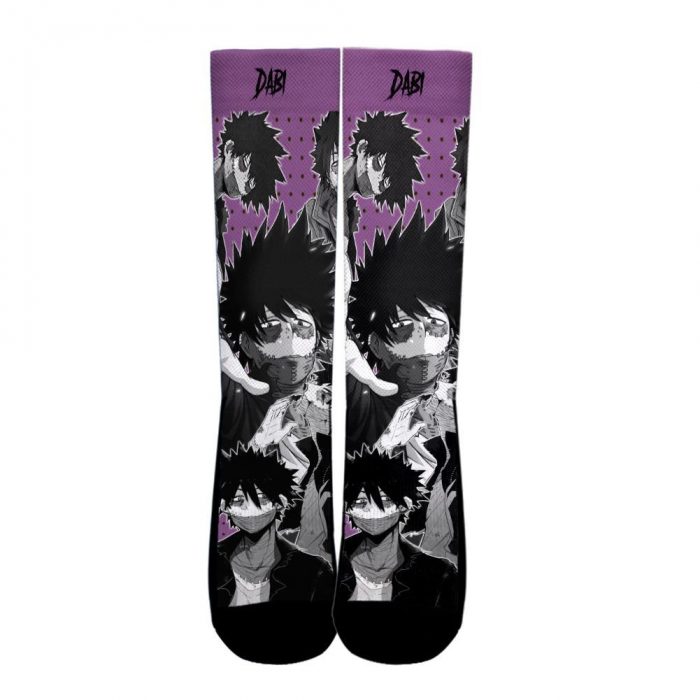 dabi socks my hero academia anime socks mixed manga gearanime 2 - My Hero Academia Store