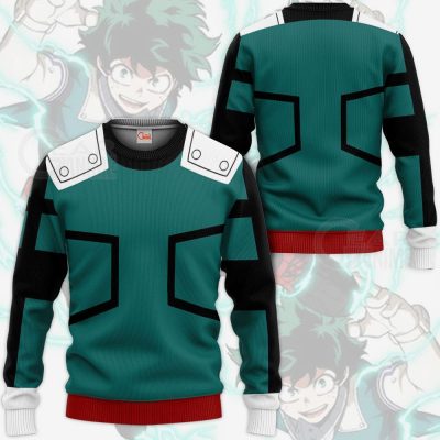 deku izuku midoriya shirt costume my hero academia anime hoodie sweater gearanime 2 - My Hero Academia Store