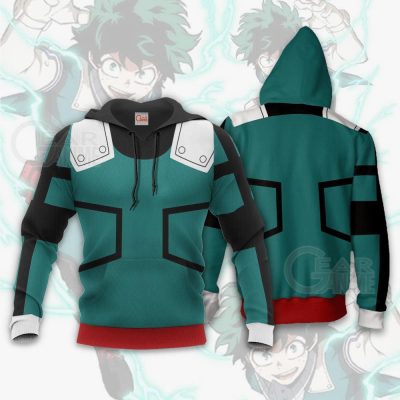 deku izuku midoriya shirt costume my hero academia anime hoodie sweater gearanime 4 - My Hero Academia Store