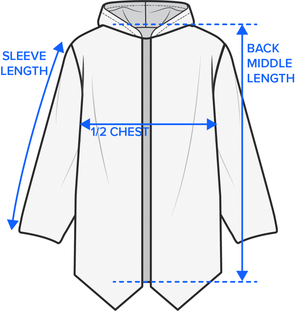 dream cloak coat size - My Hero Academia Store