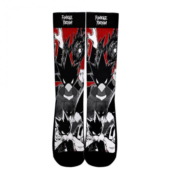 fumikage tokoyami socks my hero academia anime socks mixed manga gearanime 2 - My Hero Academia Store