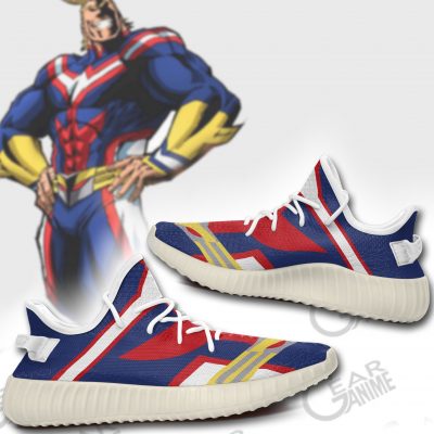 golden all might yeezy shoes uniform my hero academia sneakers tt10 gearanime 4 - My Hero Academia Store