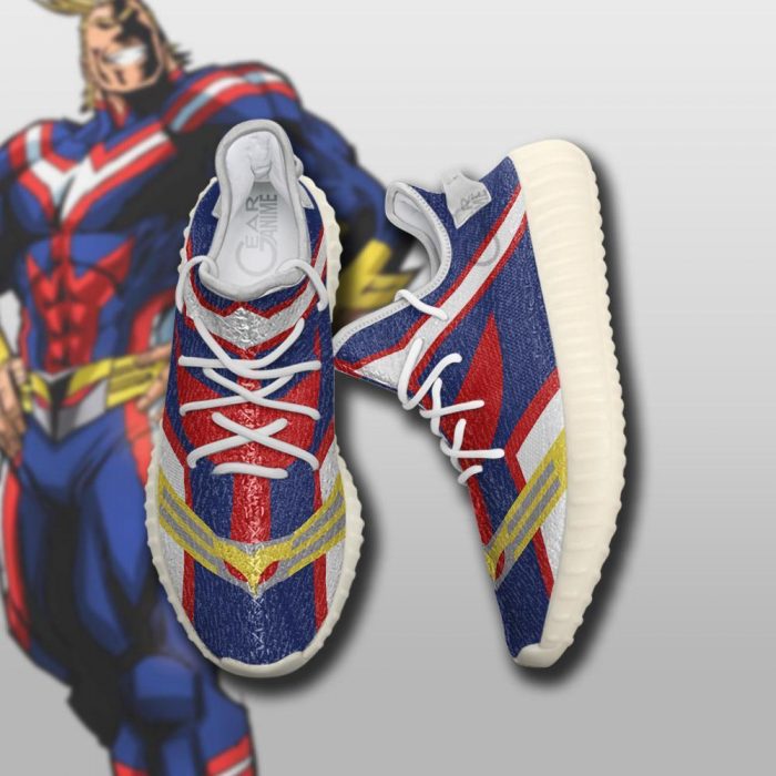 golden all might yeezy shoes uniform my hero academia sneakers tt10 gearanime 5 - My Hero Academia Store