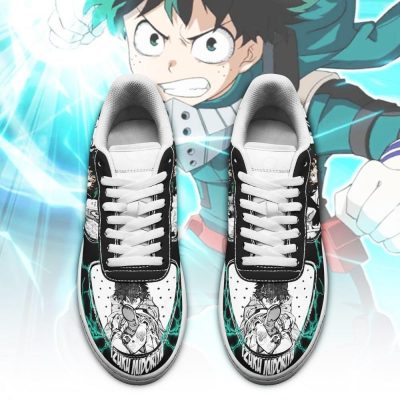 izuku midoriya air force sneakers deku custom my hero academia anime shoes fan gift pt05 gearanime 2 - My Hero Academia Store