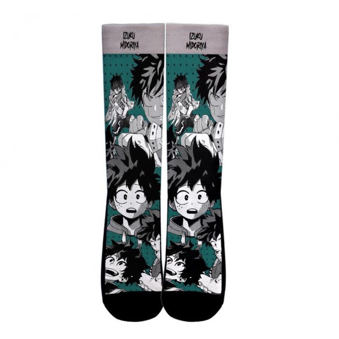 izuku midoriya socks my hero academia anime socks mixed manga gearanime 2 - My Hero Academia Store