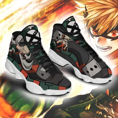 katsuki bakugou jordan 13 shoes my hero academia anime sneakers gearanime 3 - My Hero Academia Store