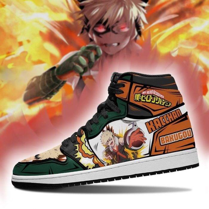 katsuki kacchan jordan sneakers custom my hero academia anime shoes mn05 gearanime 3 - My Hero Academia Store