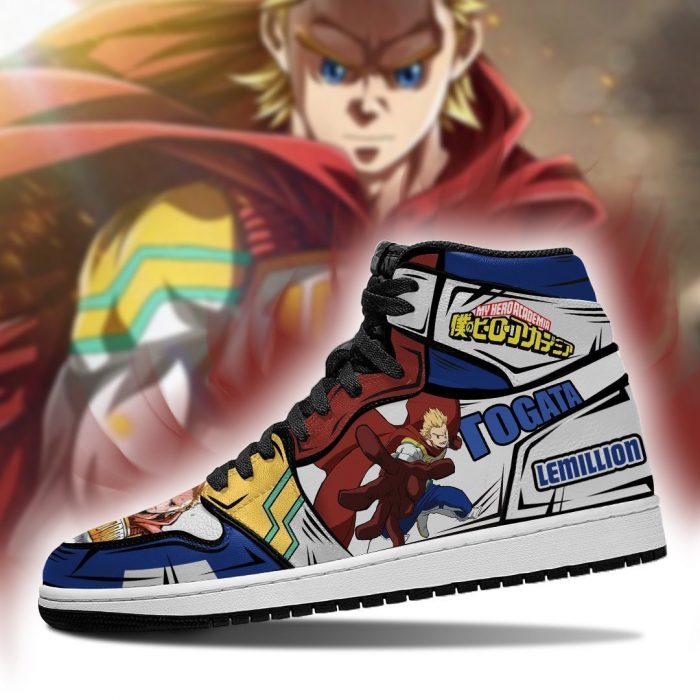 lemillion mirio jordan sneakers custom my hero academia anime shoes mn05 gearanime 3 - My Hero Academia Store