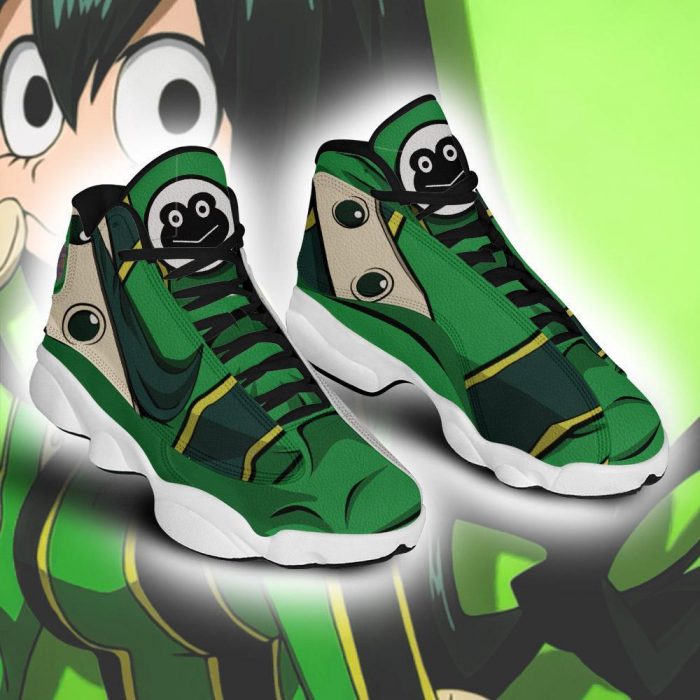 mha froppy jordan 13 shoes my hero academia anime sneakers gearanime 3 - My Hero Academia Store