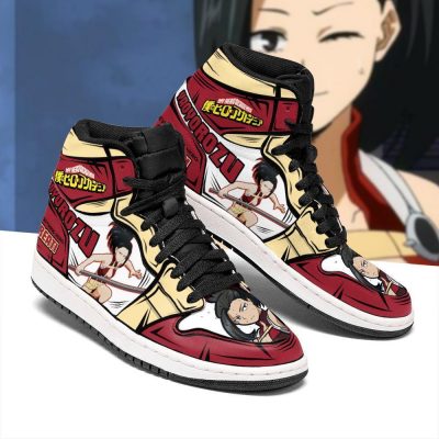 momo jordan sneakers custom my hero academia anime shoes mn05 gearanime 2 - My Hero Academia Store