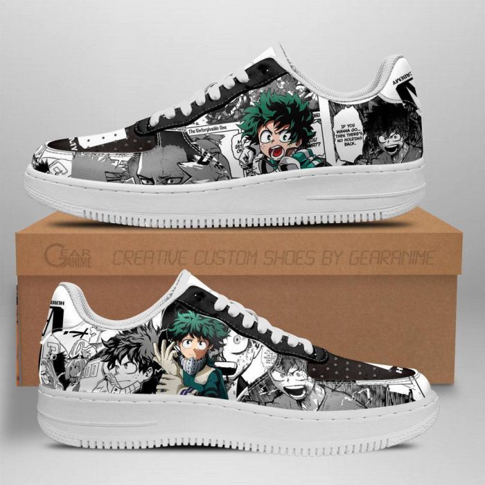 my hero academia air force sneakers manga mix anime shoes fan gift idea tt04 gearanime - My Hero Academia Store