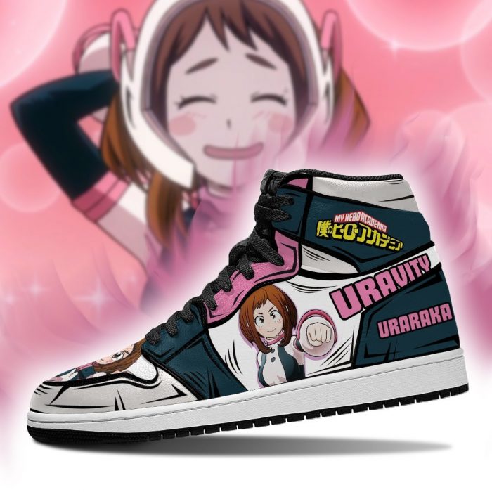 ochaco uraraka jordan sneakers uravity my hero academia anime shoes mn05 gearanime 3 - My Hero Academia Store