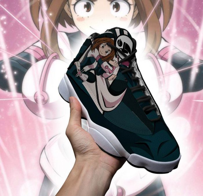 ochako uraraka jordan 13 shoes my hero academia anime sneakers gearanime 4 - My Hero Academia Store
