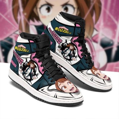ochako uraraka jordan sneakers skill my hero academia anime shoes pt04 gearanime 2 - My Hero Academia Store