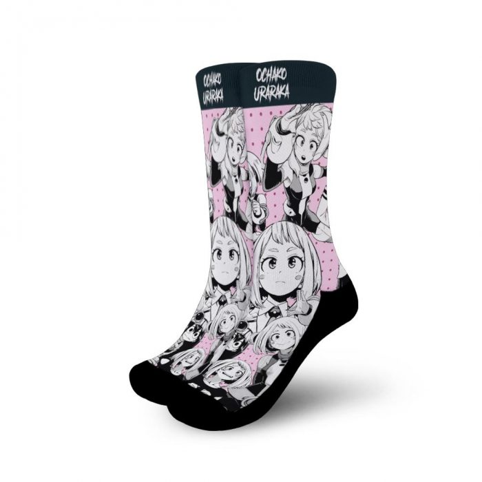 ochako uraraka socks my hero academia anime socks mixed manga gearanime - My Hero Academia Store