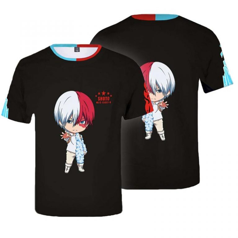 Todoroki Shoto My Hero Academia 3D Cosplay Costume - My Hero Academia Store