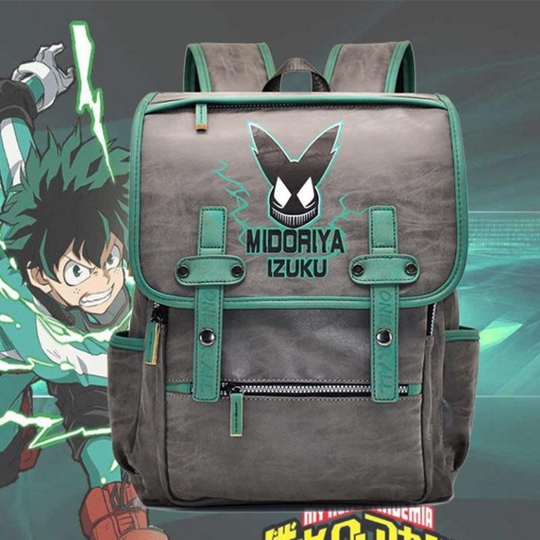 MHA Midoriya Izuku Backpack Student Travel Bag My Hero Academia Store