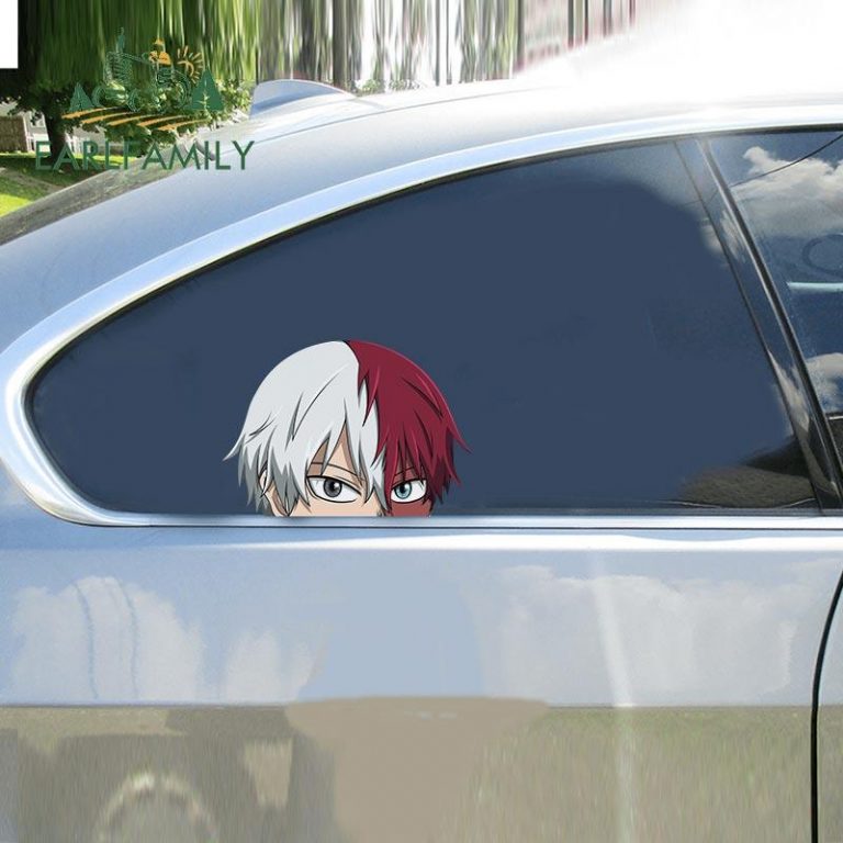 My Hero Academia Todoroki Shoto Peeker Waterproof Car Stickers - My ...