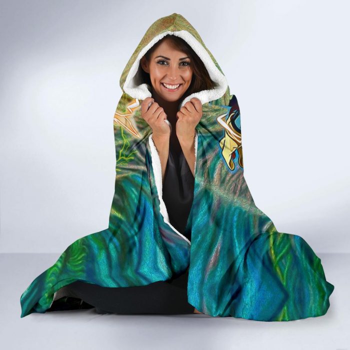 raging deku hooded blanket 121641 - My Hero Academia Store