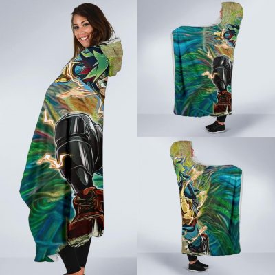 raging deku hooded blanket 322683 - My Hero Academia Store